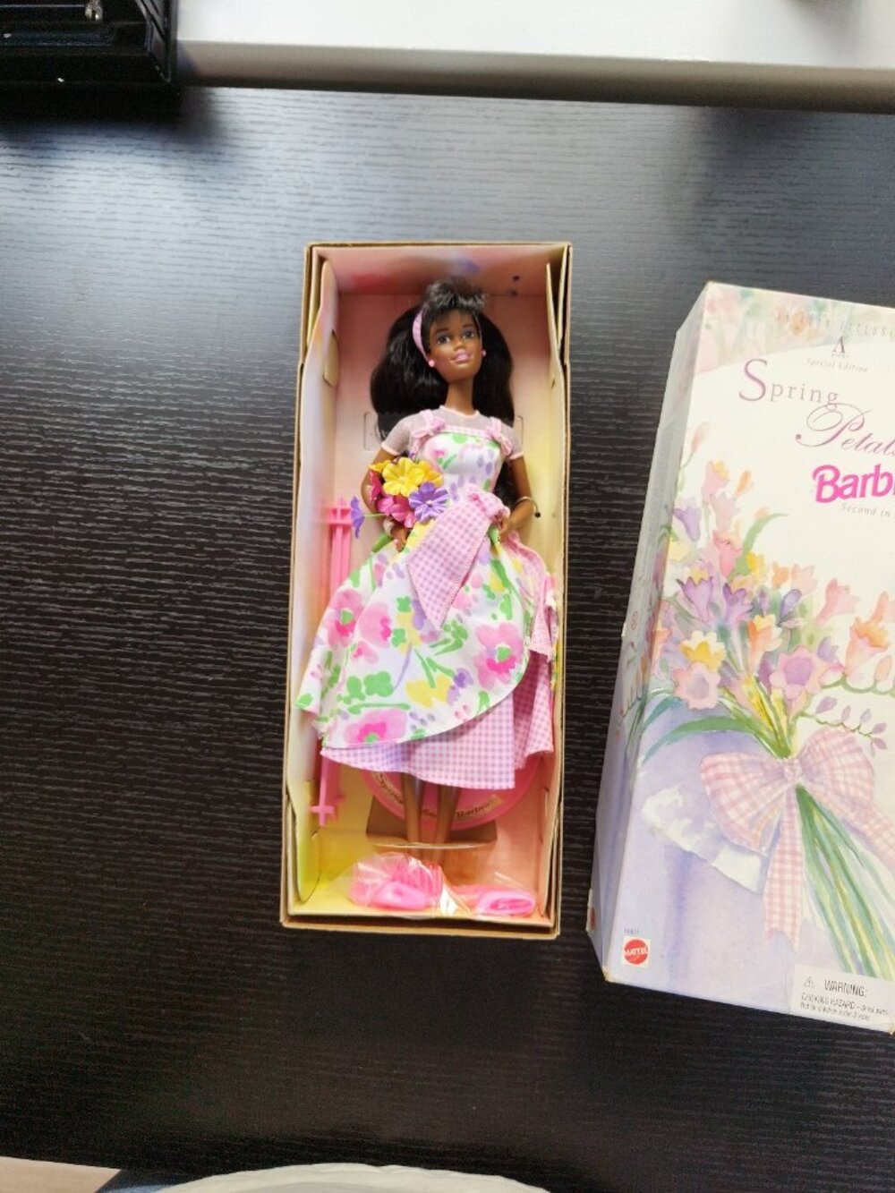 Vintage New Spring Petals Avon Special Edition Barbie Doll African American